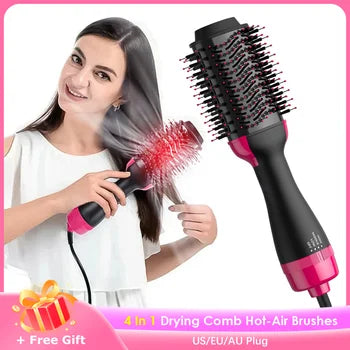 3 In 1 One Step Hot Air Brush (dryer + Styler)