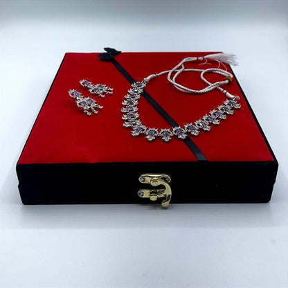 Silver Plated Neckless Set