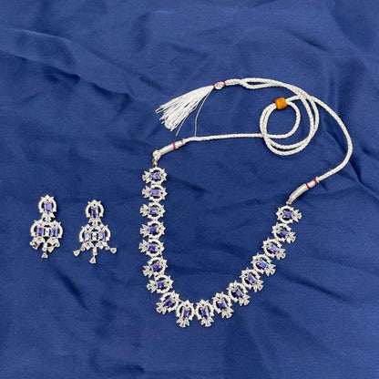 Silver Plated Neckless Set