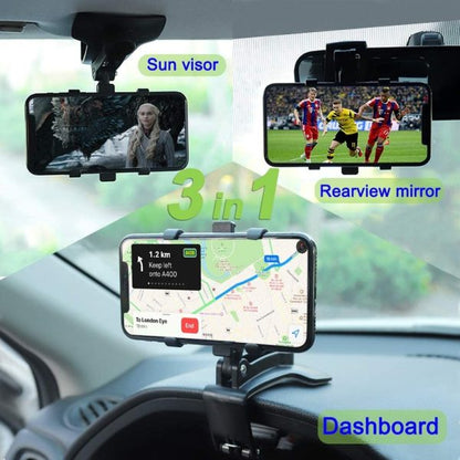 Car Smart Phone Holder – 360 Free Spin