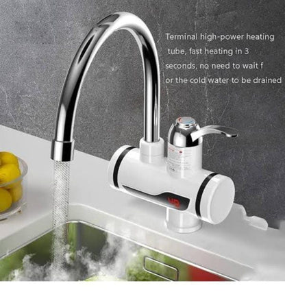 Electric Hot Water Heater Faucet Kitchen Instant Heating Tap Water (with Shower)