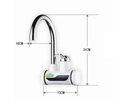 Electric Hot Water Heater Faucet Kitchen Instant Heating Tap Water (with Shower)