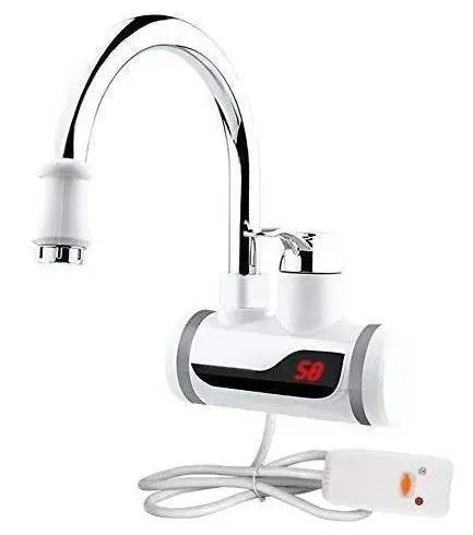 Electric Hot Water Heater Faucet Kitchen Instant Heating Tap Water (with Shower)