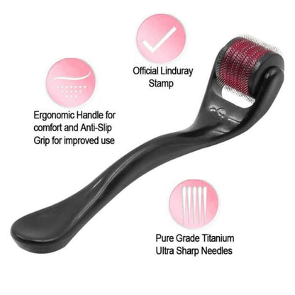 Derma Roller for Hair Growth Beard Facial Skin Care Micro Needle Roller