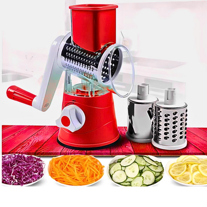 Drum Cutter Manual Vegetable Cutter Slicer