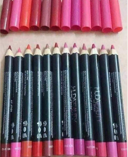 ( Pack Of 12 ) Huda Lip Pencil