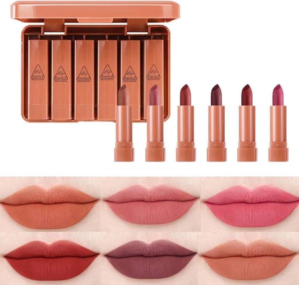 (pack Of 6 )dragon Ranee Lipstick Set